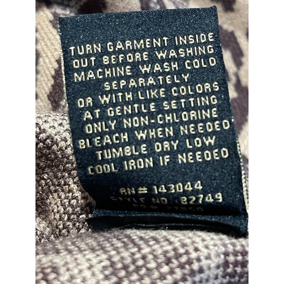 Kathy Ireland Womens 2X Leopard Animal Print Mock-Neck Jacquard Sweater NEW Mob - Picture 8 of 10